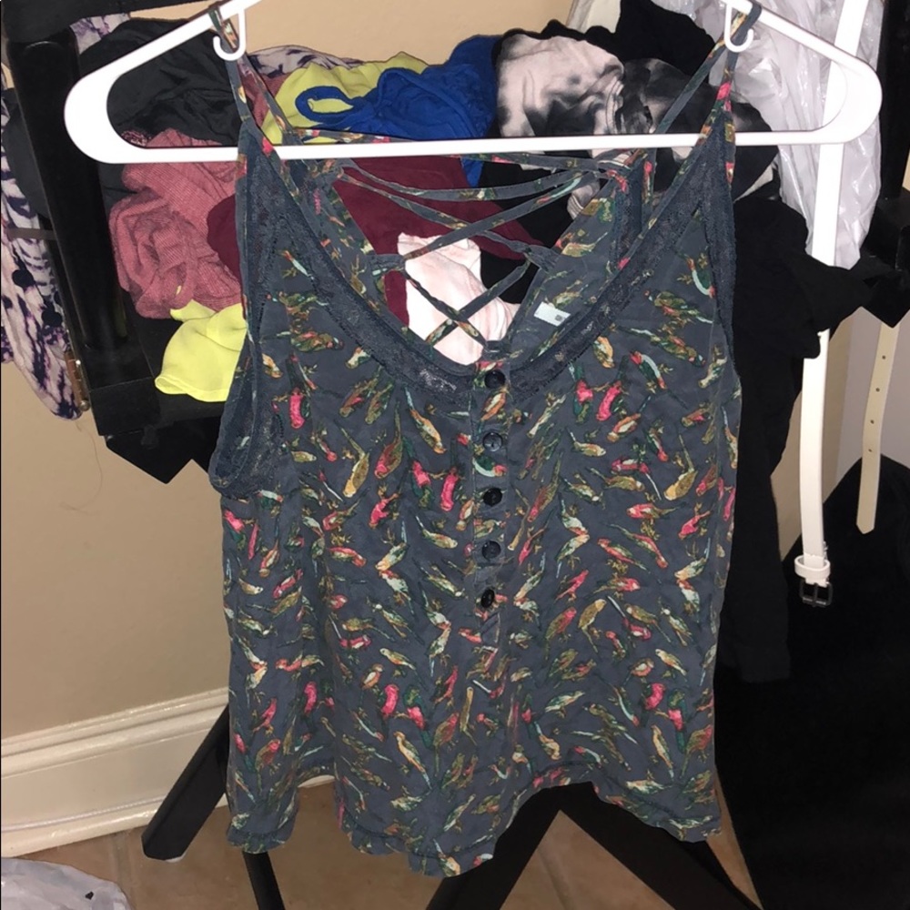 Navy silk crop